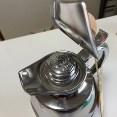  孔雀印 グランドポット ステンレス製 No.9000 昭和レトロ【D35】の画像