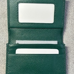 財布  二つ折り メンズ パスケース 小銭入れ ファスナー 定期入れ 新品未使用の画像