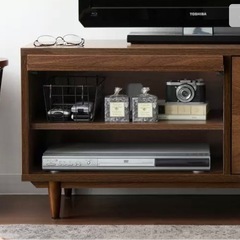 【12/22までに引き取りに来ていただける方限定】コンパクトテレビボード Eris (エリス)  テレビ台の画像