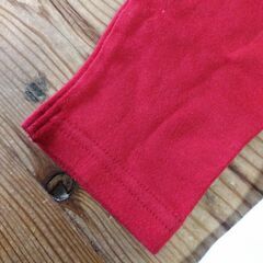 130 maji 長袖カットソー Tシャツ 赤白 スポーツウエアにもの画像