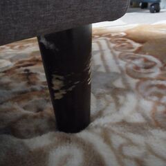 ソファ　3人掛け　布製　組み立てタイプの画像