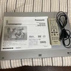 Panasonic DVDプレーヤー オーディオの画像
