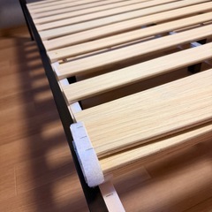 【美品】ダブルベッドフレームの画像