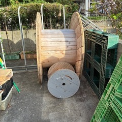 小さめ　ケーブルドラムの画像