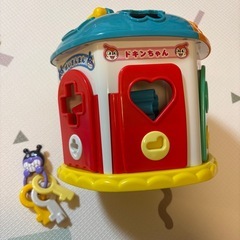 アンパンマン　形合わせパズル　鍵付きの画像