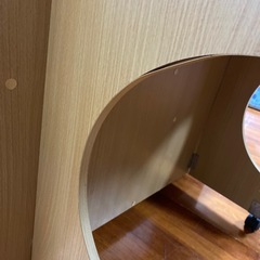 展開式ミシン台／収納4ヶ所／布切れおまけ付きの画像