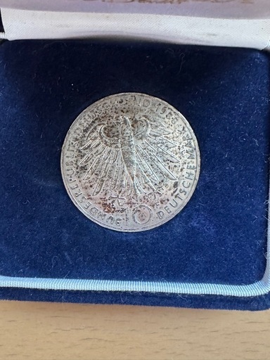 コンタックス CONTAX 60周年記念銀貨 ケース付き