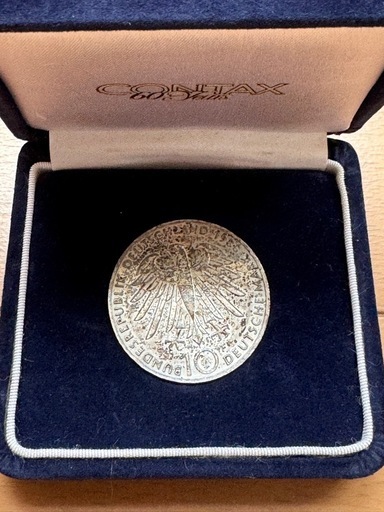 コンタックス CONTAX 60周年記念銀貨 ケース付き