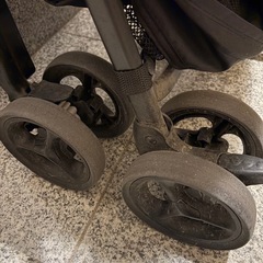 【傷あり】アップリカ ベビーカー｜走行・折りたたみOK｜直接手渡しの画像