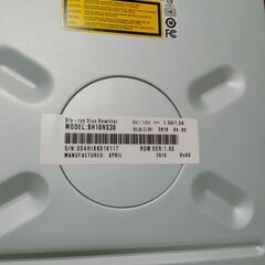 ＬＧ　S-ATA接続　デスクトップPC内蔵型　BDドライブ　10倍速　BH10NS30　中古　送料が高いので取りにこれる方限定の画像