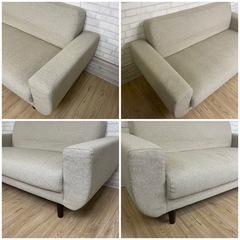 LOWYA 2.5人掛けソファ ベージュの画像