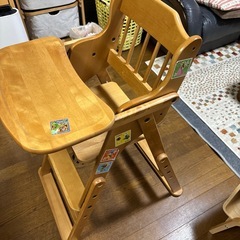 澤田木工所　 チャイルドチェアーの画像