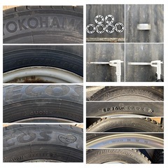 【無料】ドリケツ・転がし・遊び用に！ 14/15インチ鉄チン計5本セット（スペーサー付）の画像