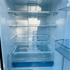 【美品】三菱冷蔵庫　3ドア　2017年製の画像