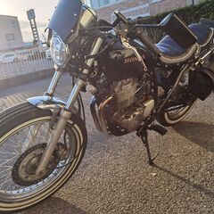 ホンダ　CB400SS　NC41　2003年式　2.4万KM　車検令和8年2月　カフェレーサー　前後タイヤ走行少　愛知発　詳細写真、始動動画ありの画像