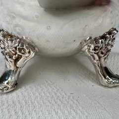 ヴィンテージ シルバー ミルクピッチャー クリーマーの画像