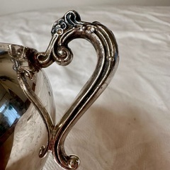 ヴィンテージ シルバー ミルクピッチャー クリーマーの画像