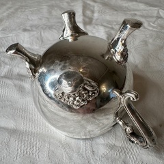 ヴィンテージ シルバー ミルクピッチャー クリーマーの画像