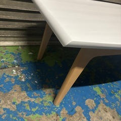 ローテーブル 収納付 ホワイト 白 一人暮らし コンパクト 25L 北TO1
の画像