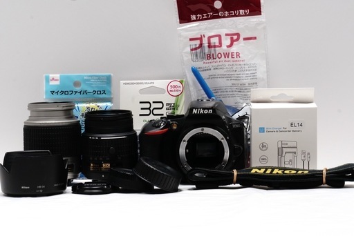 ♥️動作良好♥️Wi-Fi搭載♥️Nikon ニコン D5600 ダブルレンズセット