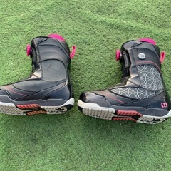 スノーボードブーツ　25㎝　ボア　MORROW BOA ピンク ブラックの画像