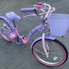 トイザらス　女児用『ソフィア』自転車　中古　取引き中❗️の画像
