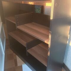 (取引中)オープンラック　本棚　おしゃれラックの画像