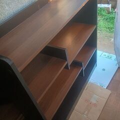 (取引中)オープンラック　本棚　おしゃれラックの画像