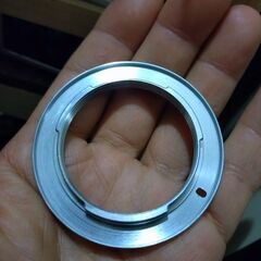 m42 → nikon マウントアダプターの画像