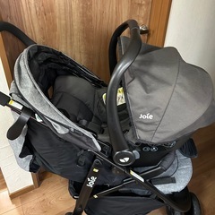 joie チャイルドシート　ベビーカー　セットの画像