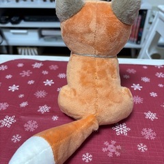 北きつね　ぬいぐるみの画像