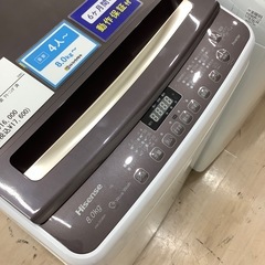 【6ヶ月間の動作保証付き】Hisense 全自動洗濯機のご紹介です！の画像