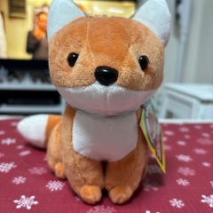 北きつね　ぬいぐるみの画像