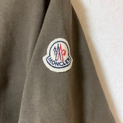 【美品/格安！】★モンクレール★カーキポロシャツLの画像