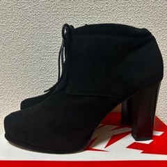 アクアガール★ブーツ★サイズ37★23.5cm★ブラックの画像