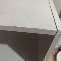 カラーボックス 白の画像