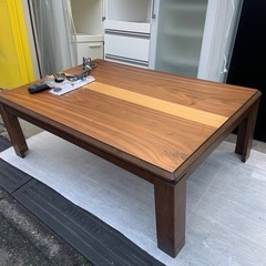 2022年製　家具調こたつ　ロイター120の画像