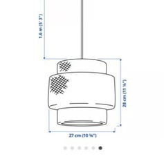 IKEA⭐️ペンダントランプ⭐️の画像