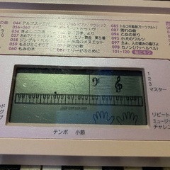 CASIO光ナビゲーション電子キーボード LK-115 電子ピアノ　子ども用　光る鍵盤の画像