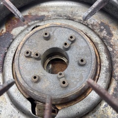 値下げ↓中古◆パロマ◆一口ガスコンロ◆都市ガス用◆汚れありの画像