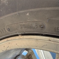 Weds KEELER FORCE ランドクルーザープラド 150系に使用していたタイヤ・ホイールです。  265/65R17 2018年製スタッドレスの画像