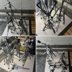 YAMAHA ドラムセット スタンド類付き シンバル無しの画像