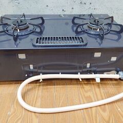 Paloma パロマ PA-N41B-R 都市ガス用 ガスコンロ グリル付き ガステーブル ガス台 キッチン用品 コンロ 取扱説明書付きの画像