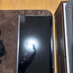 【無料】43インチテレビ 画面割れ ジャンク 部品取りの画像