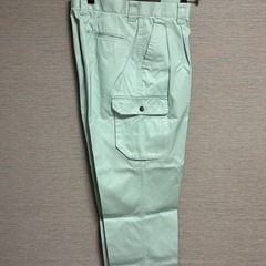 ★新品★Jichodo 自重堂　アースグリーン カーゴパンツ ウエスト85cmの画像