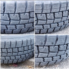 🌃ダンロップ　WINTER MAXX 　スタッドレスタイヤ➕アルミホイール　4本セットの画像