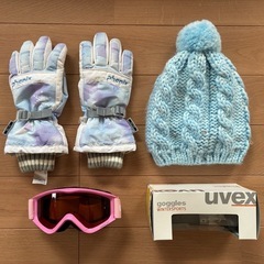 ☆スキー＆雪遊びセット手袋帽子ゴーグル☆ (nico) 札幌のキッズ用品