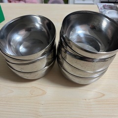 韓国お椀、銀色お椀、13つの画像