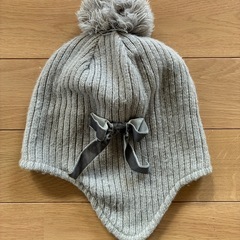 ★帽子＆イヤーマフセット　グレー★の画像