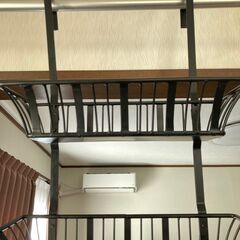 アイアン 3段吊り下げ棚 プランターの画像